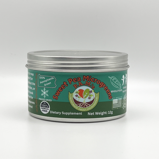 Sweet Pea Freeze Dried Microgreens