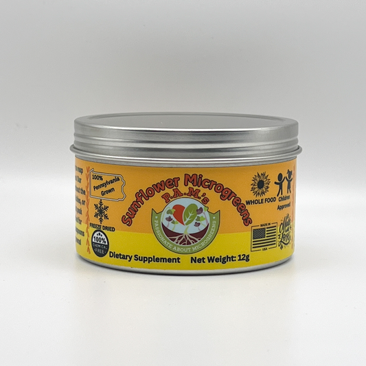 Sunflower Freeze Dried Microgreens