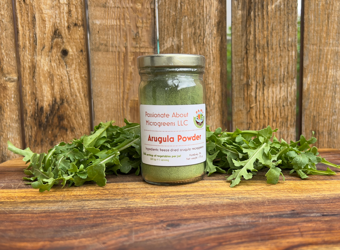 3 Easy Ways to Use Arugula Microgreen Powder