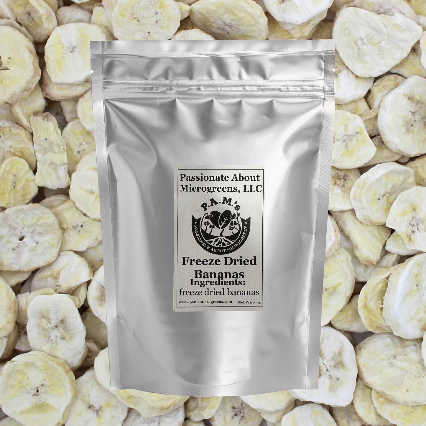 Freeze Dried Bananas