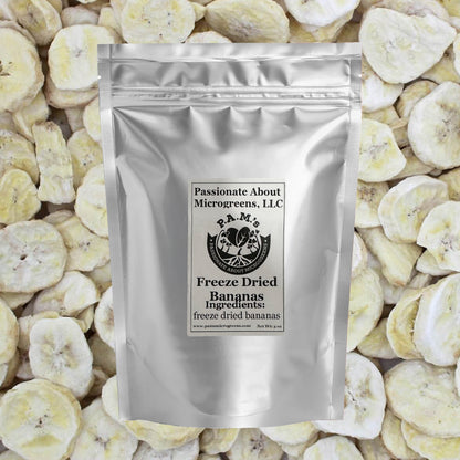 Freeze Dried Bananas