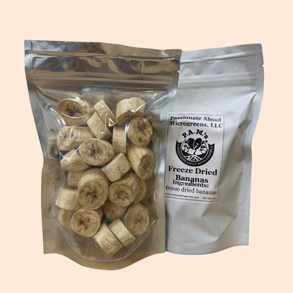 Freeze Dried Bananas
