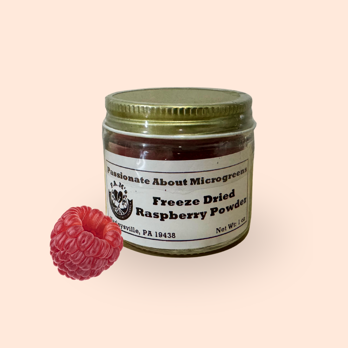 Freeze-Dried Red Raspberry Powder