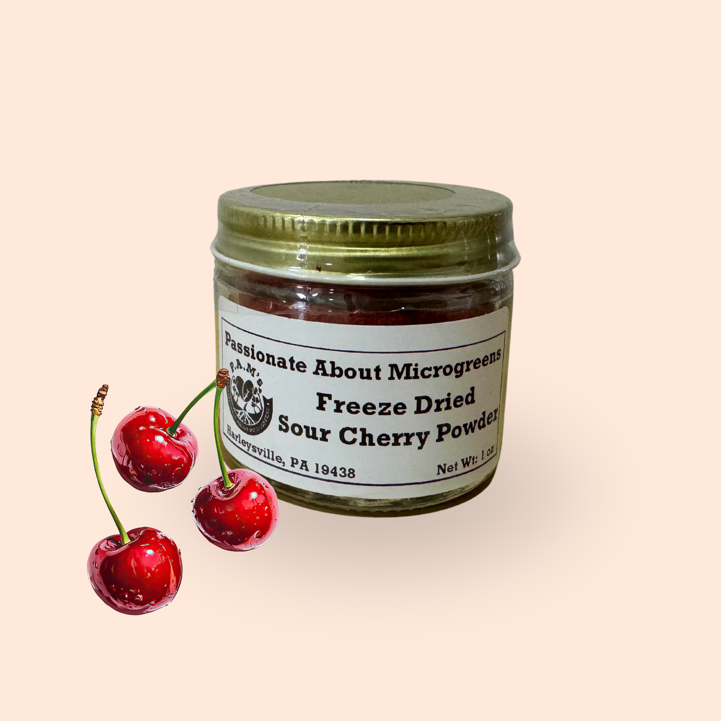 Freeze-Dried Sour Cherry Powder