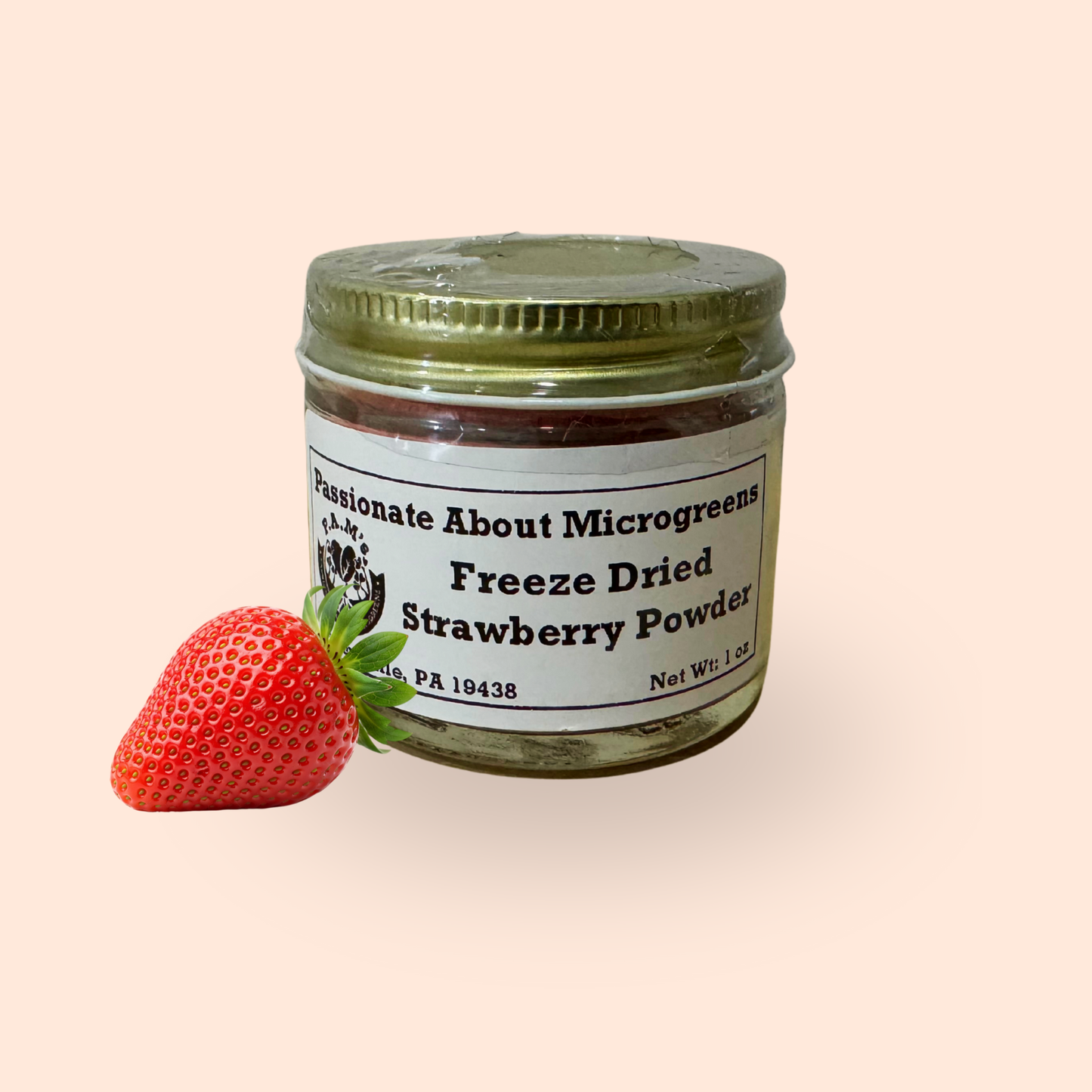 Freeze-Dried Strawberry Powder